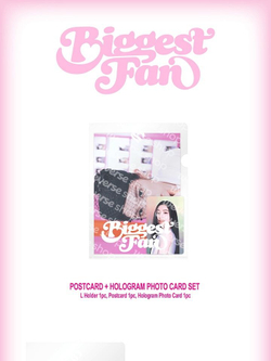 товары IRENE - Biggest Fan OFFICIAL MD POSTCARD + HOLOGRAM PHOTO CARD SET