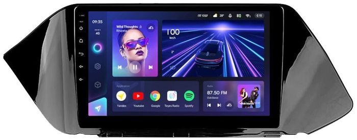 Магнитола для Hyundai Sonata 2020+ - Teyes CC3 Android 10, Быстрая, CarPlay, SIM-слот