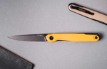 Нож Astris Gen.2, D2, Black Stonewash, G10 Yellow, Mr.Blade, MB700-BSW/YL