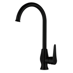 Смеситель для кухни 35к ПРОФСАН ПСМ-301-3 "STEEL BLACK" выс пов. излив, п/гайку  ЧЕРНЫЙ-БРОНЗА