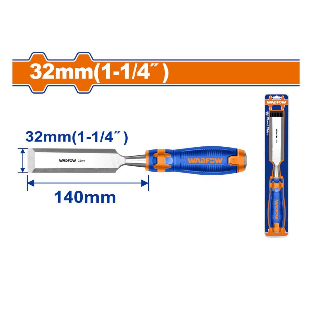 Стамеска WADFOW WWC1232 32х140 мм
