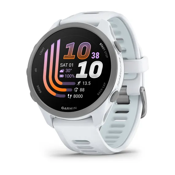 Forerunner 170 (белый с облачно-голубым ремешком)