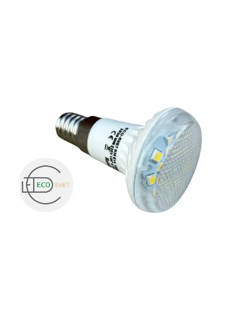 Светодиодная LED лампа R39 E14 3.5W тёпл