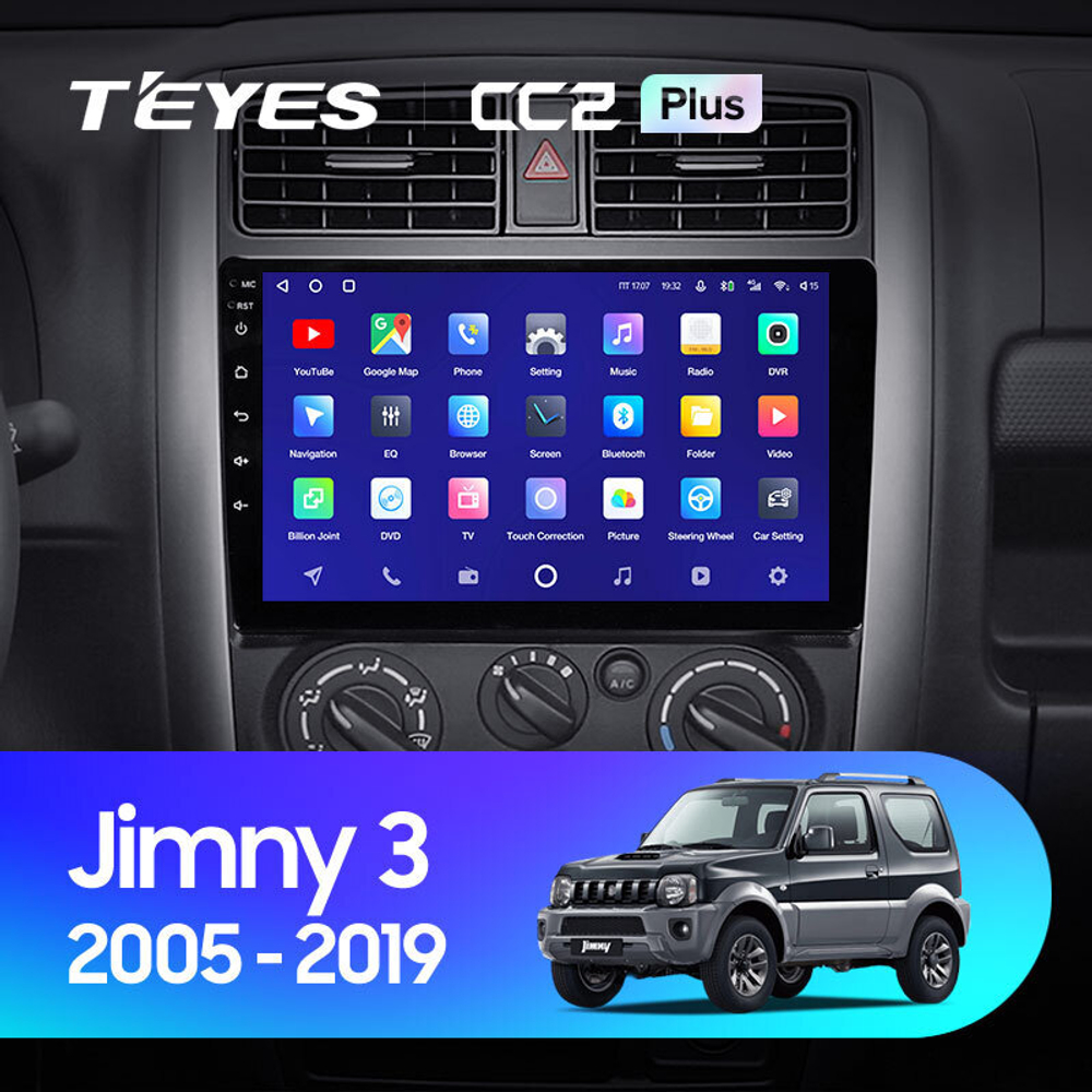 Teyes CC2 Plus 9" для Suzuki Jimny 2005-2019