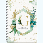 Блокнот-скетчбук SKETCHBOOK А5 с жесткой обложкой 60л. "Green Collection"