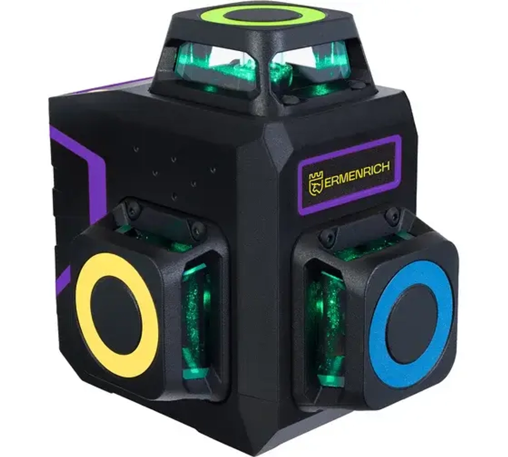 Лазерный уровень Ermenrich LV50 PRO, фиолетовый