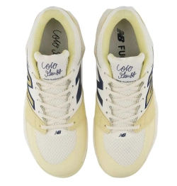 Женские теннисные кроссовки New Balance Coco Delray - yellow/navy