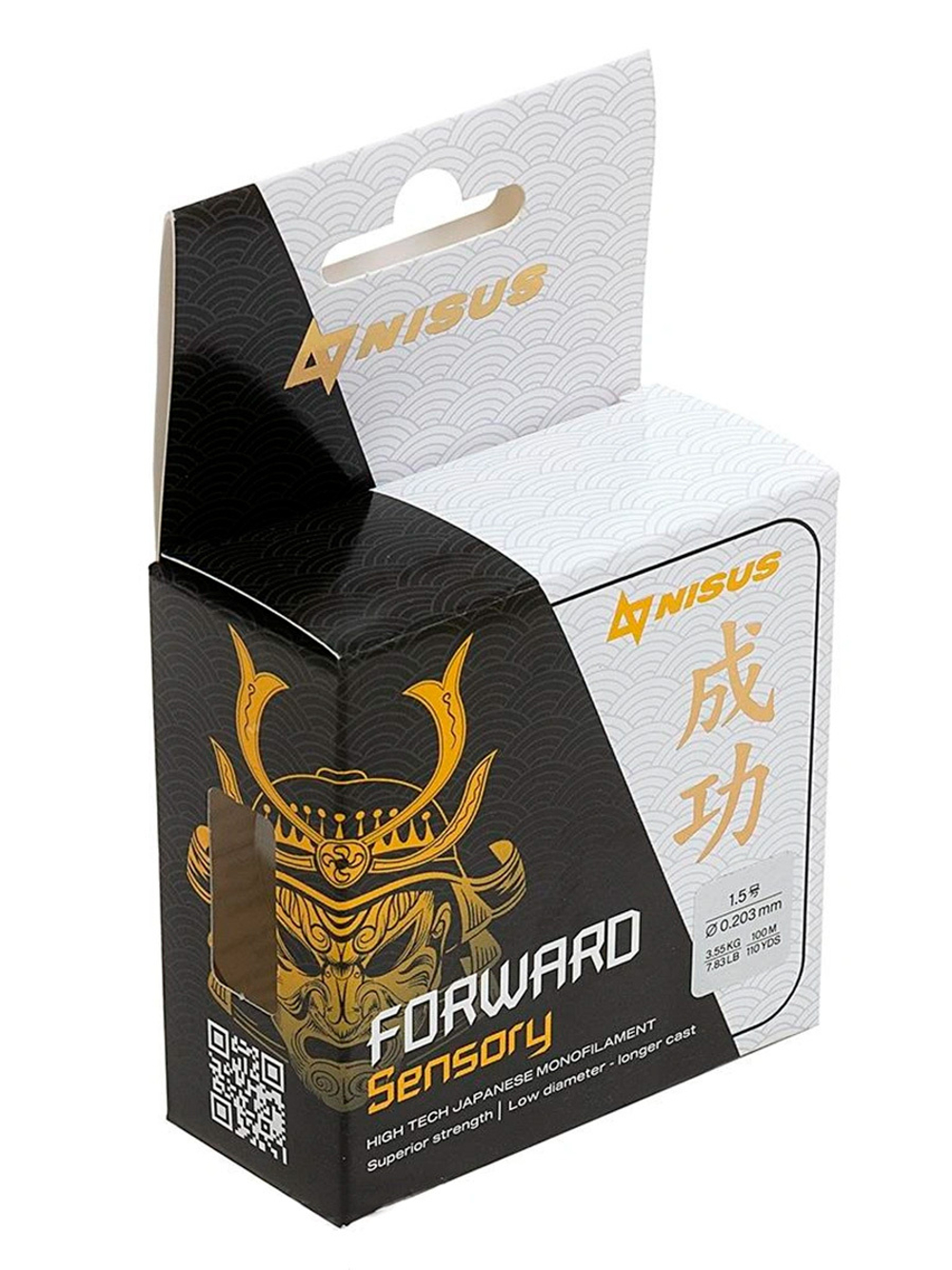 Леска для рыбалки Nisus FORWARD Sensory Nylon Transparent 0,261mm/100m (N-FS-0261-100)