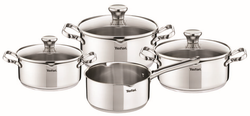 Набор посуды Tefal Duetto 1,3/1,3/2,7/4,7л 16/16/20/24см A705A835