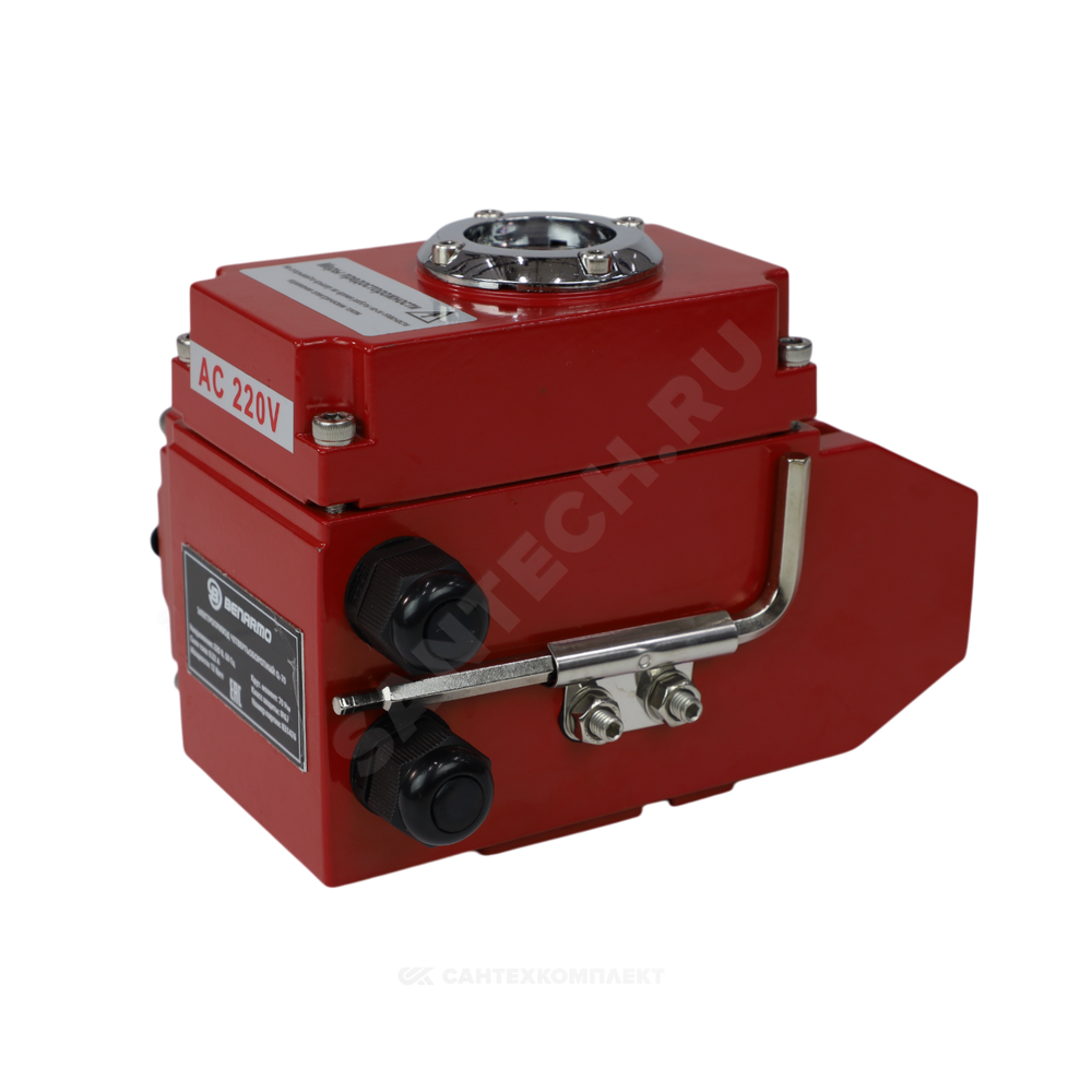 Электропривод четвертьоборотный QB-050 F05/F07 11х11/9х9 квадрат 220В IP67 Benarmo