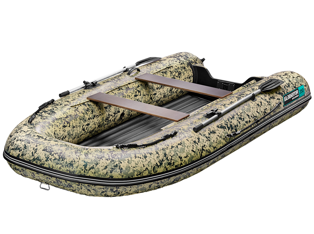 Лодка ПВХ Gladiator Air Sport E350S НДНД Camo -