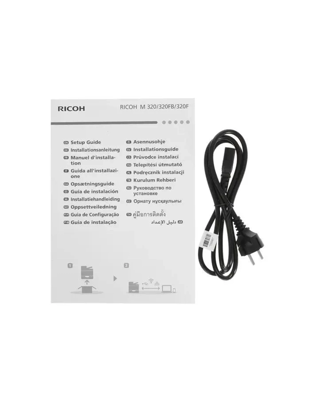 МФУ лазерный Ricoh M 320 (408536) A4 Duplex белый