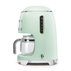 Кофеварка капельная Smeg Стиль 50-х годов пастельная зеленая