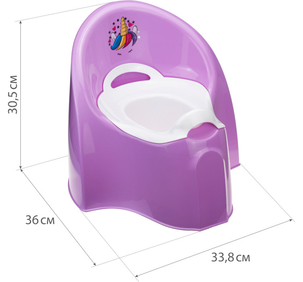 Горшок детский большой М2584