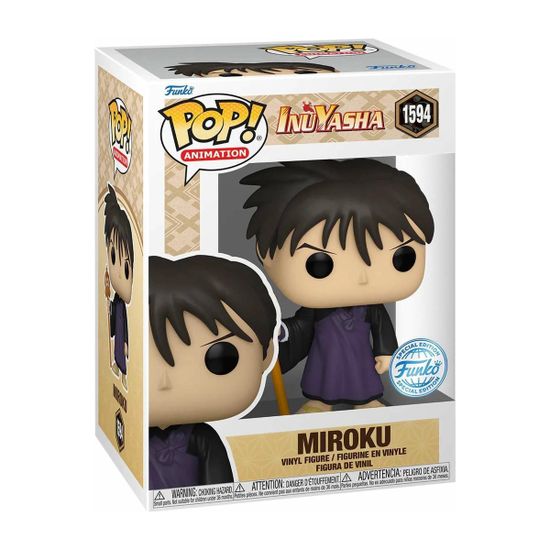 Фигурка Funko POP! Animation InuYasha Miroku (Exc) (1594) 77401 — упаковка