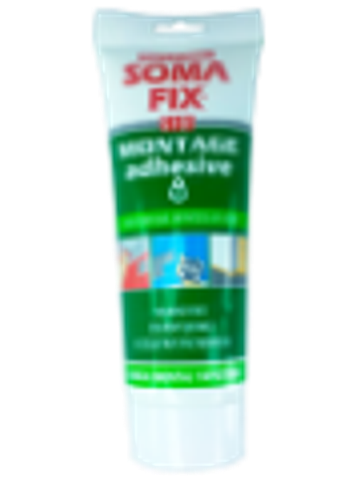 Клей SOMA FIX (жидкие гвозди, монтажный акриловый, белый, 255мл) Белый(***)