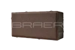 Тротуарная плитка Braer Прямоугольник, Коричневый, 40 мм