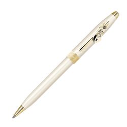 Cross Sentiment Charm Pearlescent Ivory/Gold (AT0412-4)