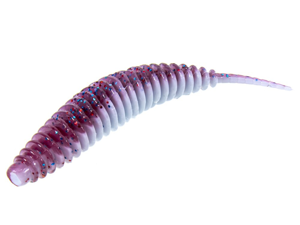 Слаги съедобные искусственные Lucky John TRICK ULTRAWORM 2in (50 мм), цвет T68, 9шт.