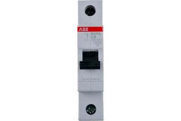 Автоматический выключатель ABB SH201L 1-полюсный  C6 4,5кА