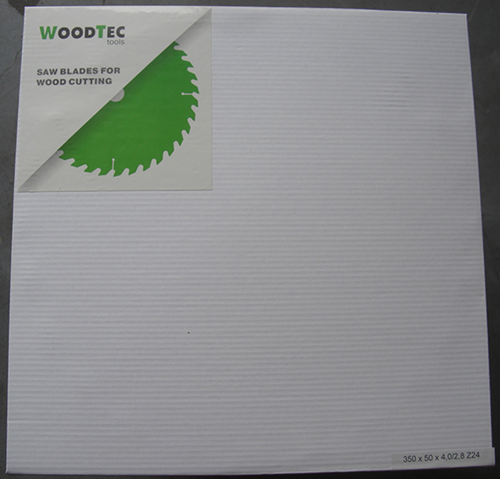 Пила дисковая Ø350 х 50 х 4,0/2,8 Z24 WZ WoodTec
