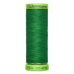 Нитки для тонких тканей Gutermann Extra Fine 150 (200 метров), 5 кат. | 396 ярко-зеленый