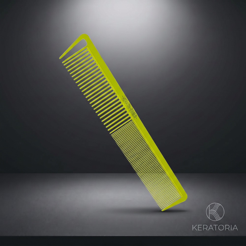 Расчёска карбоновая комбинированная Keratin Tools