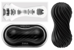 Мастурбатор Tenga Flex Rocky Black