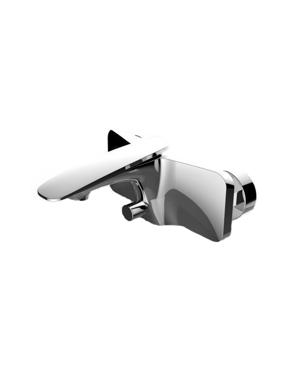 Смеситель для ванны однорычажный WeltWasser WW MX ESSEN 603 4665293456222 Хром С изливом