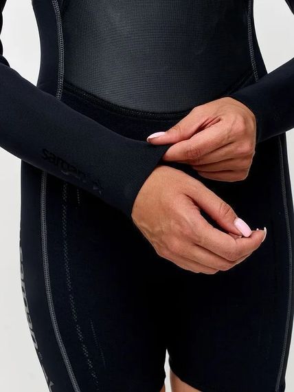 Гидрокостюм Sargan Black Queen long sleeve/shorty lady MESH