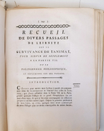 "Oeuvres d'histoire naturelle et de philosophie de Charles Bonnet." Charles Bonnet, Neuchatel, Chez S. Fauche, 1783 г.