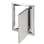 Люк ревизионный из нержавеющей стали ЛН 200х250
