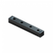 Flexag SH-1-1000-25-B щелевой диффузор с КСД под гипсокартон, черный