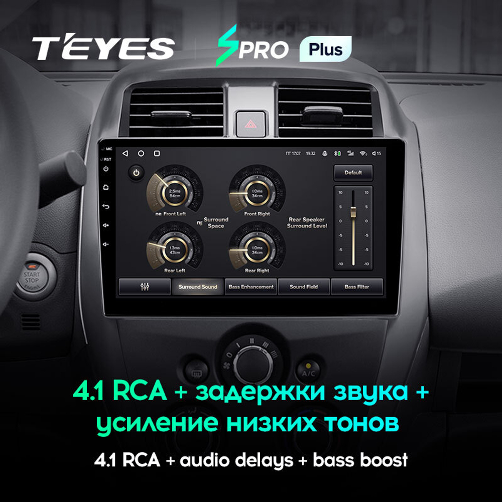 Teyes SPRO Plus 10,2" для Nissan Sunny 2014-2016