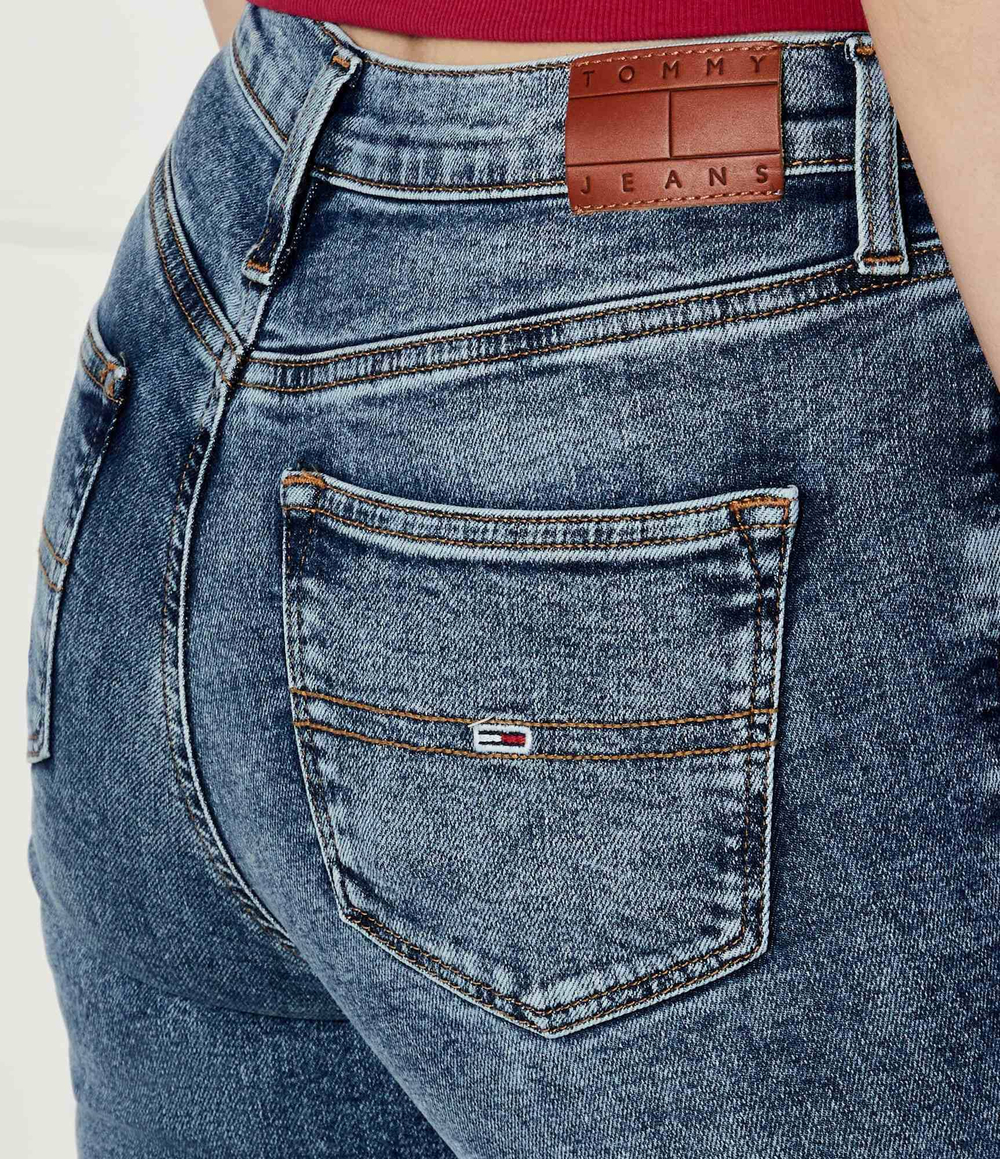 Джинсы NORA Tommy Jeans - темно-синий(DW0DW20652)