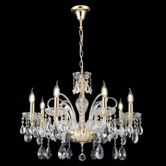 Подвесная люстра Monica MONICA SP8 GOLD Crystal Lux