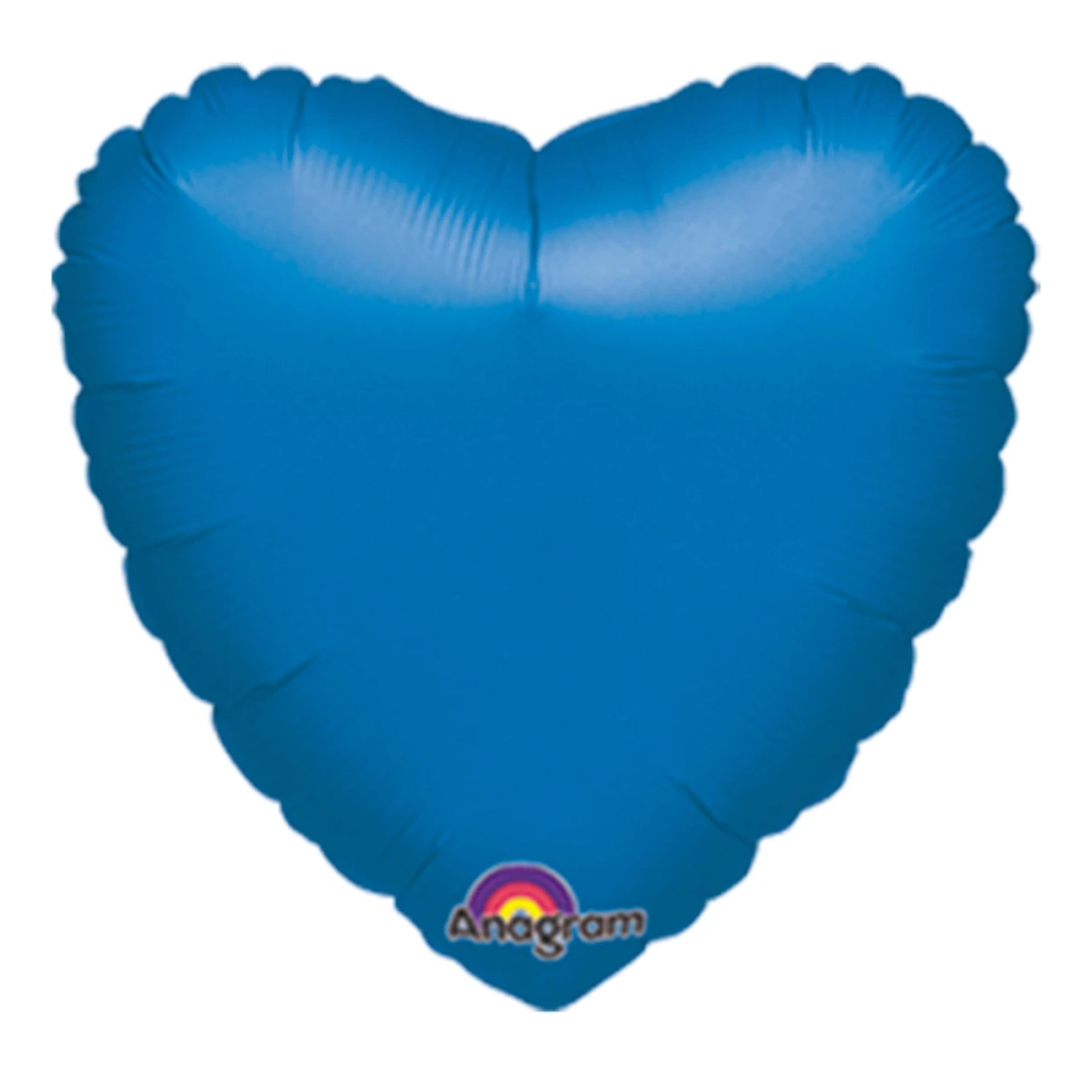 СЕРДЦЕ 18" Металлик Blue