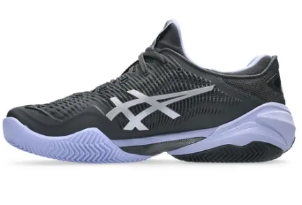 Теннисные кроссовки Asics Court FF 3 Clay Night Energy - graphite grey/pure silver