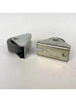 Опора роликовая 302 с резиновым колесом D28, 2 шт