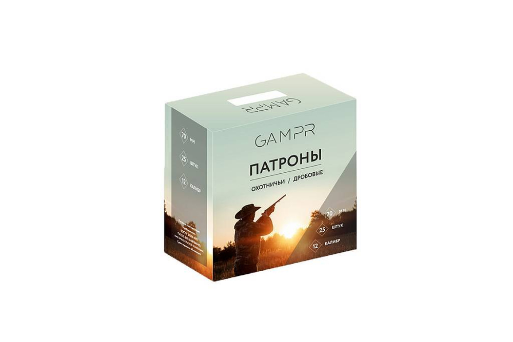 Патрон 12/70 №4 б/к GAMPR 33гр