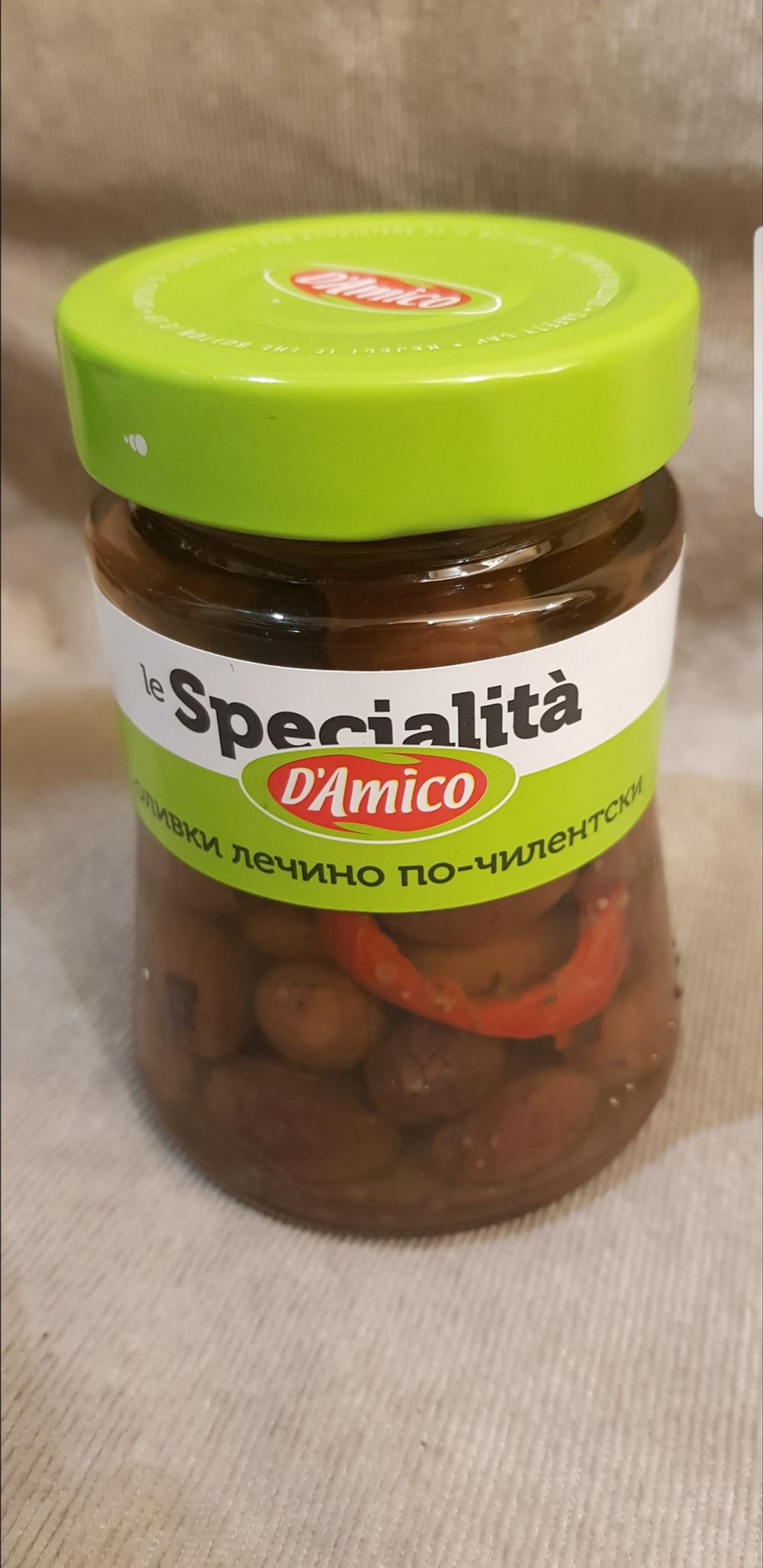 Оливки Damico Specialita Leccino Alla Cilento 280 гр Италия