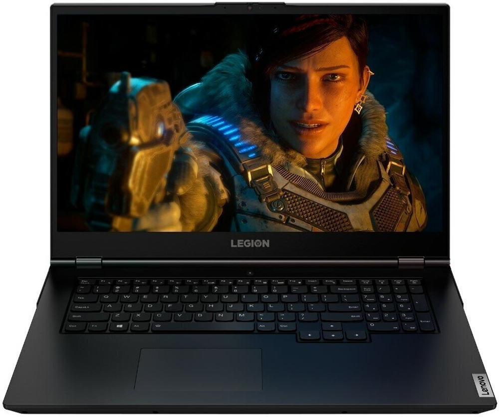 Ноутбук Lenovo Legion 5-17ITH6H CPU: Intel Core i5-11400H 2.70 ГГц, RAM: 16 ГБ, SSD: 512 ГБ, GPU: nVidia GeForce RTX 3060 6 ГБ, OS: Free DOS, Состояние: B1