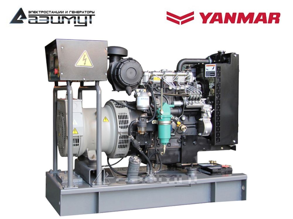 Дизельный генератор Азимут АДС-20-Т400-РЯ Yanmar Дизельный генератор Азимут АДС-20-Т400-РЯ Yanmar