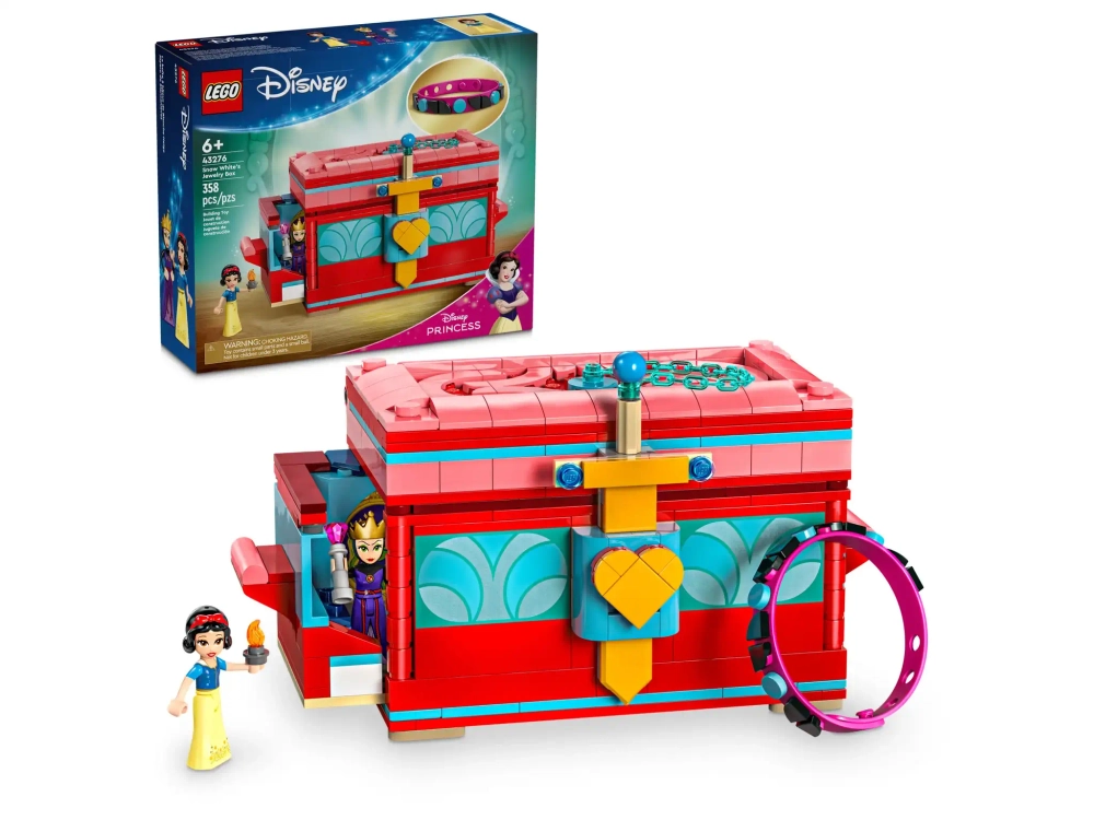 Конструктор LEGO Disney 43276 Шкатулка для драгоценностей Белоснежки