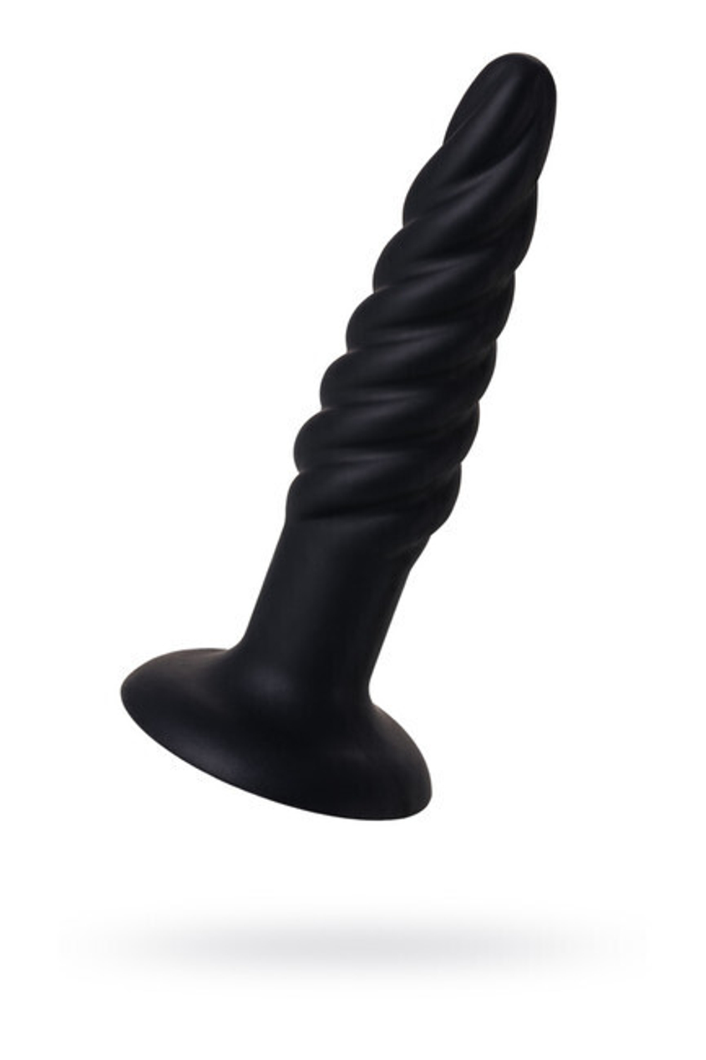 Винтообразная анальная пробка Spiral Butt Plug (Цвет: черный)
