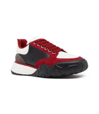 Кожаные кроссовки Alexander McQueen - красный(667799 WID6J)