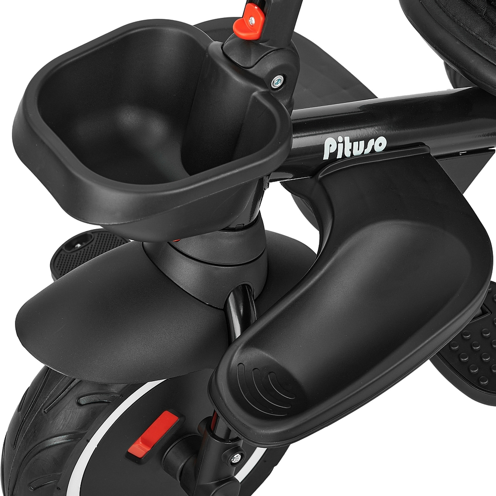 PITUSO Велосипед трехколесный Elite Plus Grey/серый, 10"/8"