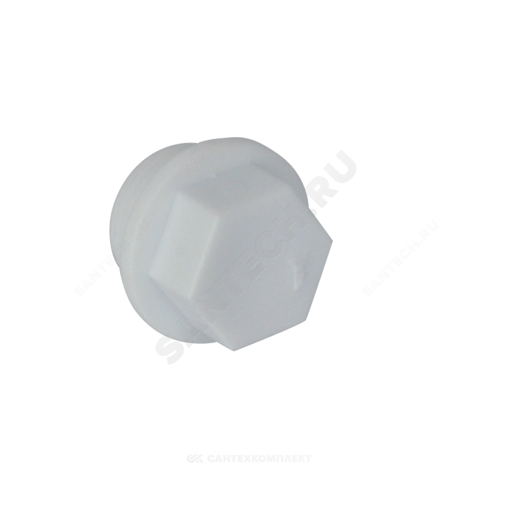 Заглушка (пробка) PP-R белая Дн 20х1/2" НР VALFEX 10163020