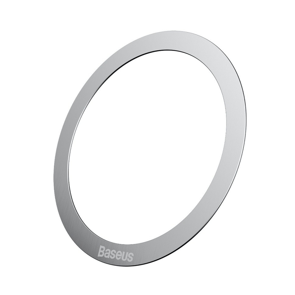 Магнитное кольцо Baseus Halo Magnetic для смартфонов (2шт.) (PCCH000012) серебристое
