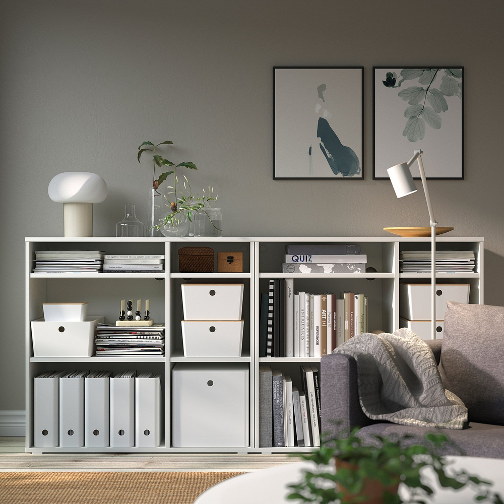 IKEA KUGGIS  (ИКЕА КУГГИС)  -  Накопитель для документов - белый